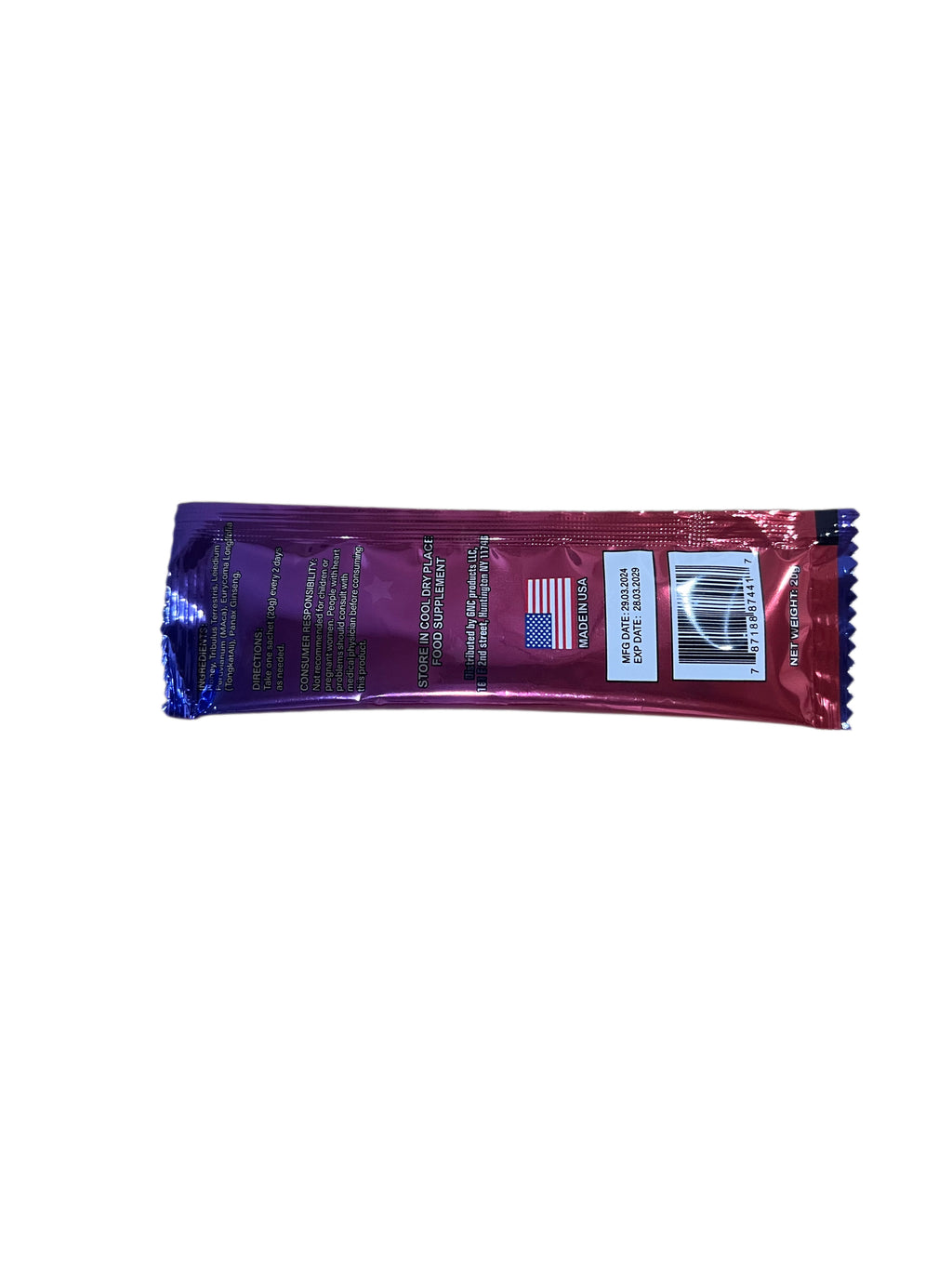 American Royal Honey - 1 Sobre 20 Gramos (sabor a coco)