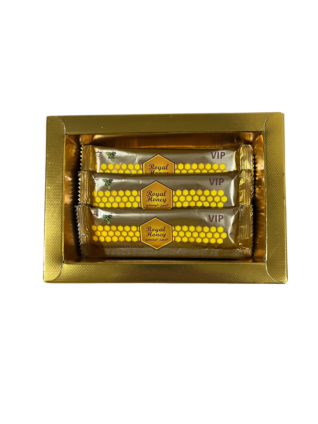 Royal Honey VIP - 1 Caja con 12 sobres de 20 Gramos